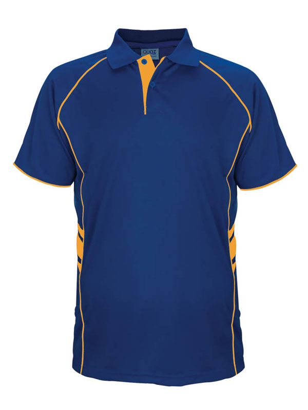 rroyal gold, Defender Polo Shirt,Cool Dry, Light weight, Breathable,